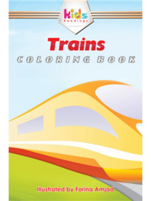 Trains: Colouring Book | Farina Amjad