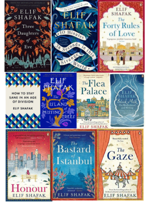 10 Books Set | Elif Shafak