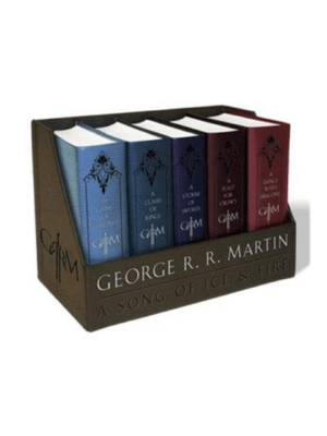 A Game Of Thrones Leather-Cloth Boxed Set (Song Of Ice And Fire Series) | George R.R. Martin