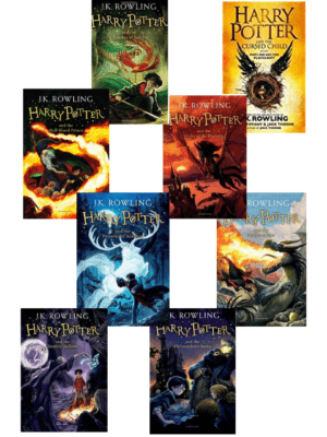 Harry Potter Book Set  (Book 1-8) | J.K. Rowling