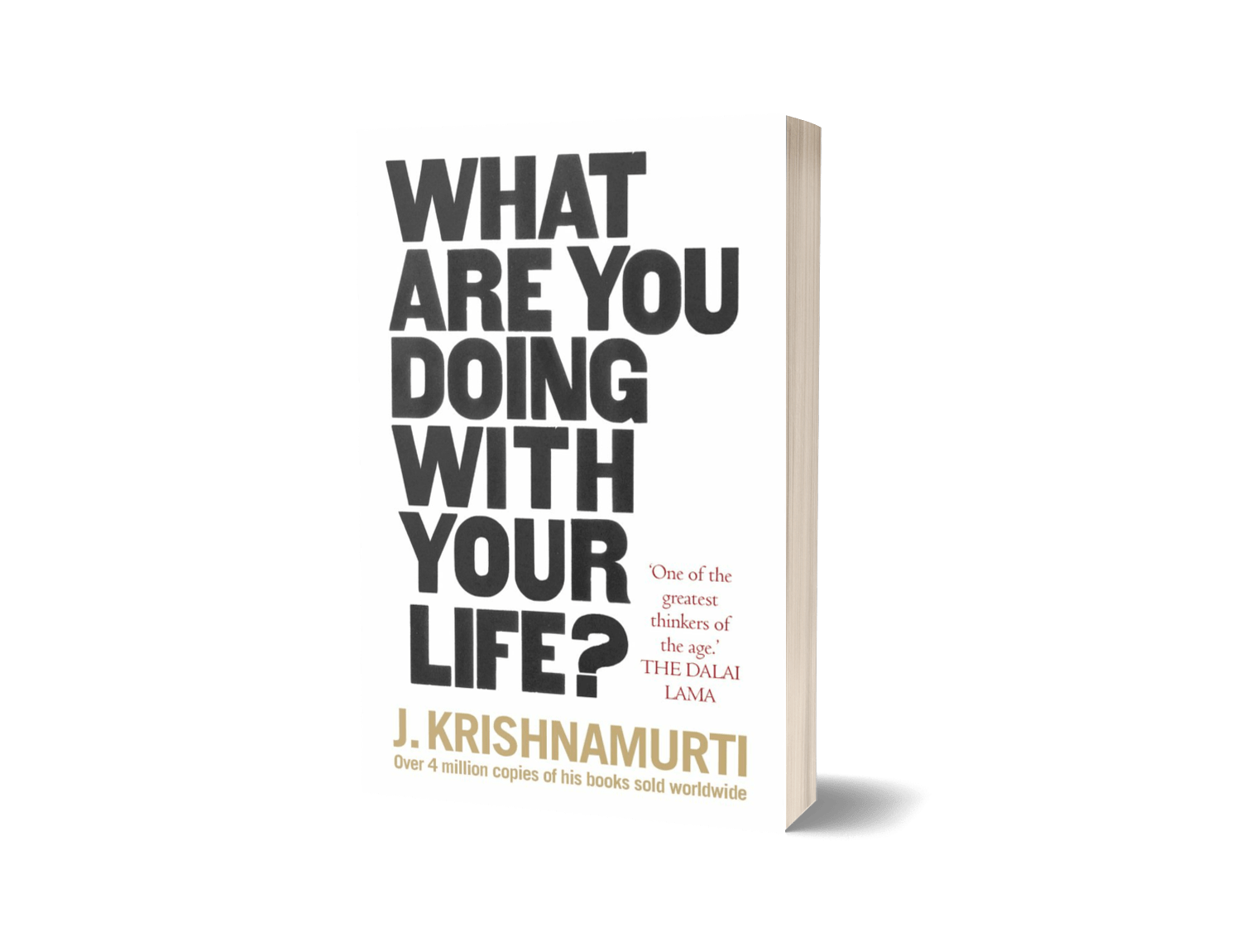 What Are You Doing With Your Life? by J. Krishnamurti